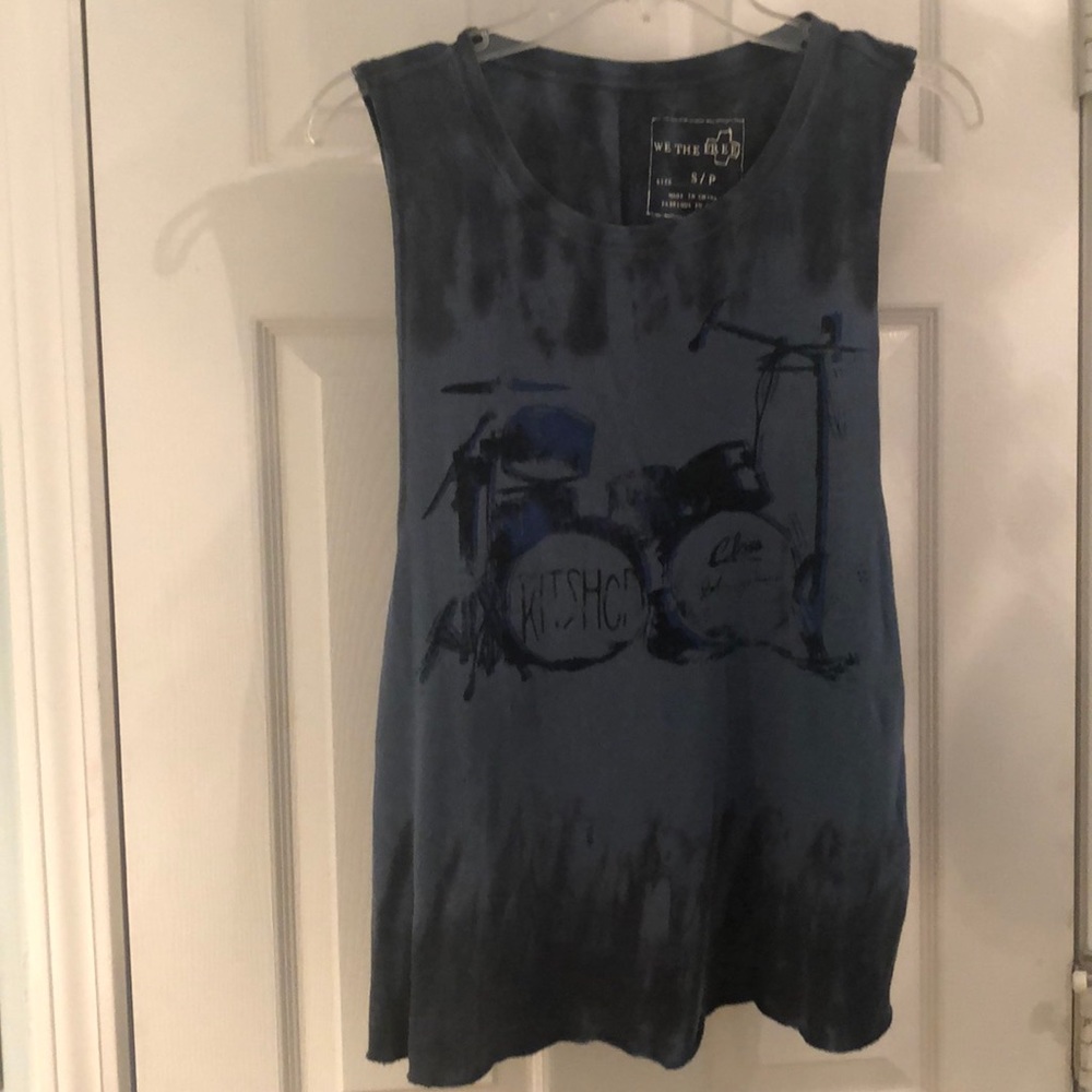 Vintage inspired slub-t.